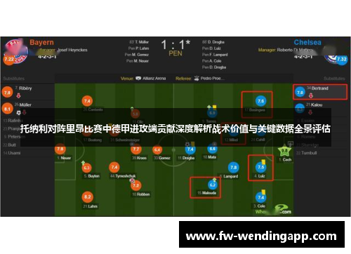 托纳利对阵里昂比赛中德甲进攻端贡献深度解析战术价值与关键数据全景评估
